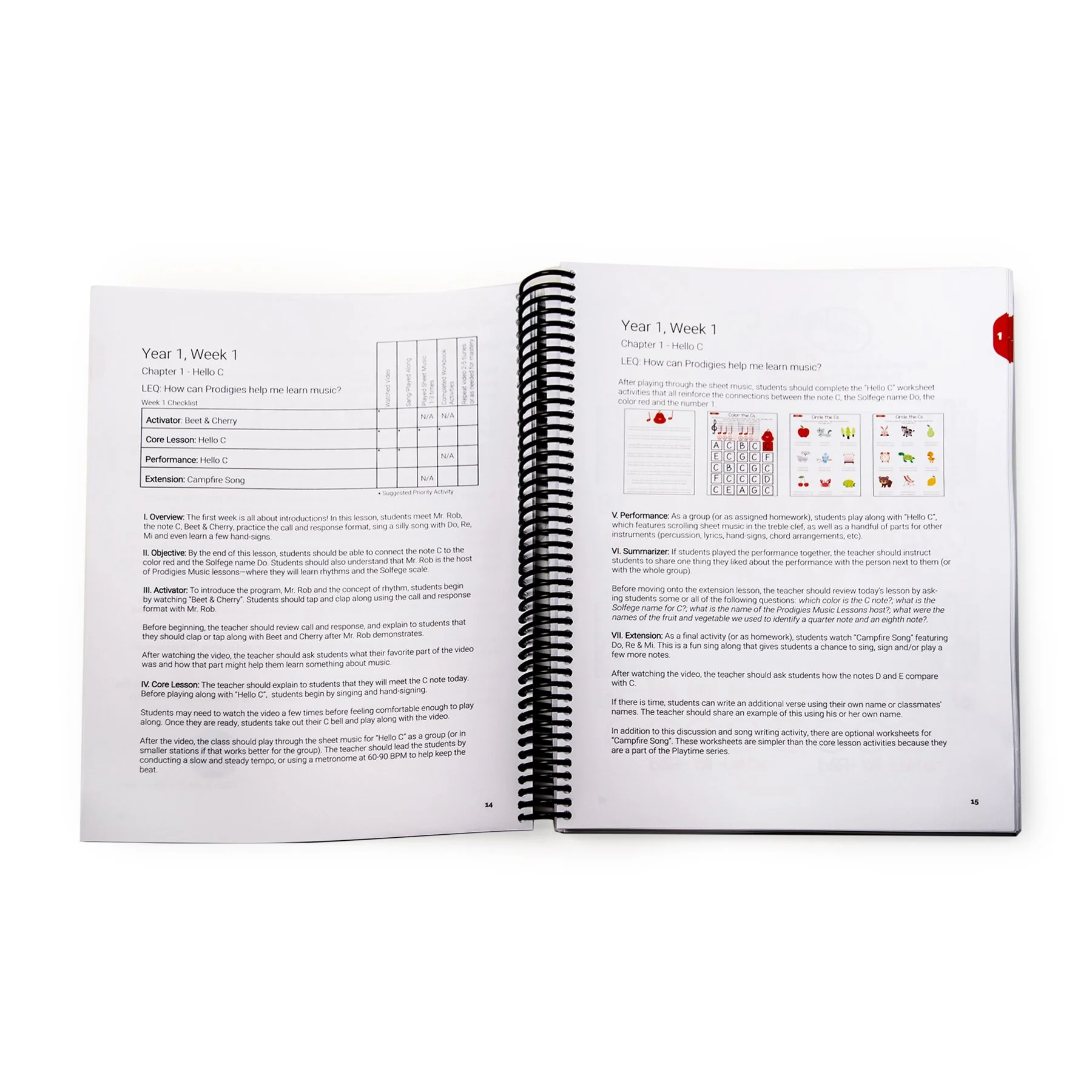 12 X General Music Level 1A Textbook (Level 1, Chapters 1-4) - Image 5